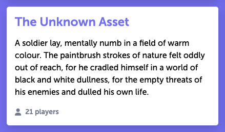 The Unknown Asset