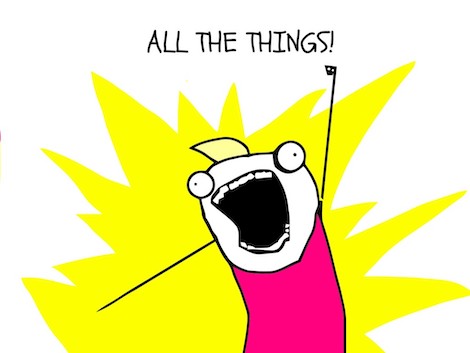 Allie Brosh's All the Things meme